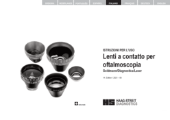 Goldmann 904 1-Mirror Lens 眼科 Goldmann Single Mirror Gonioscopy